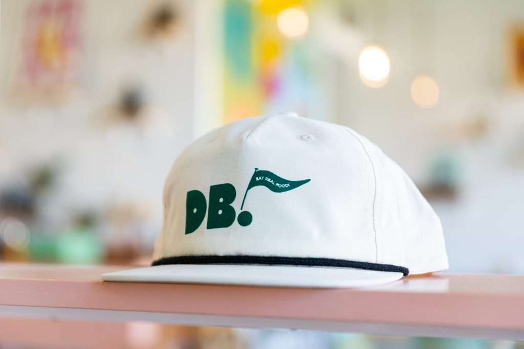 The Daily Beet logo hat