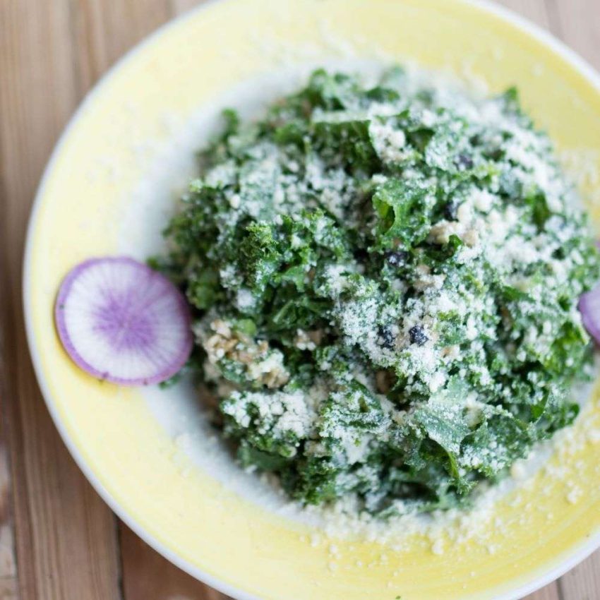 The Daily Beet's Summer Kale salad